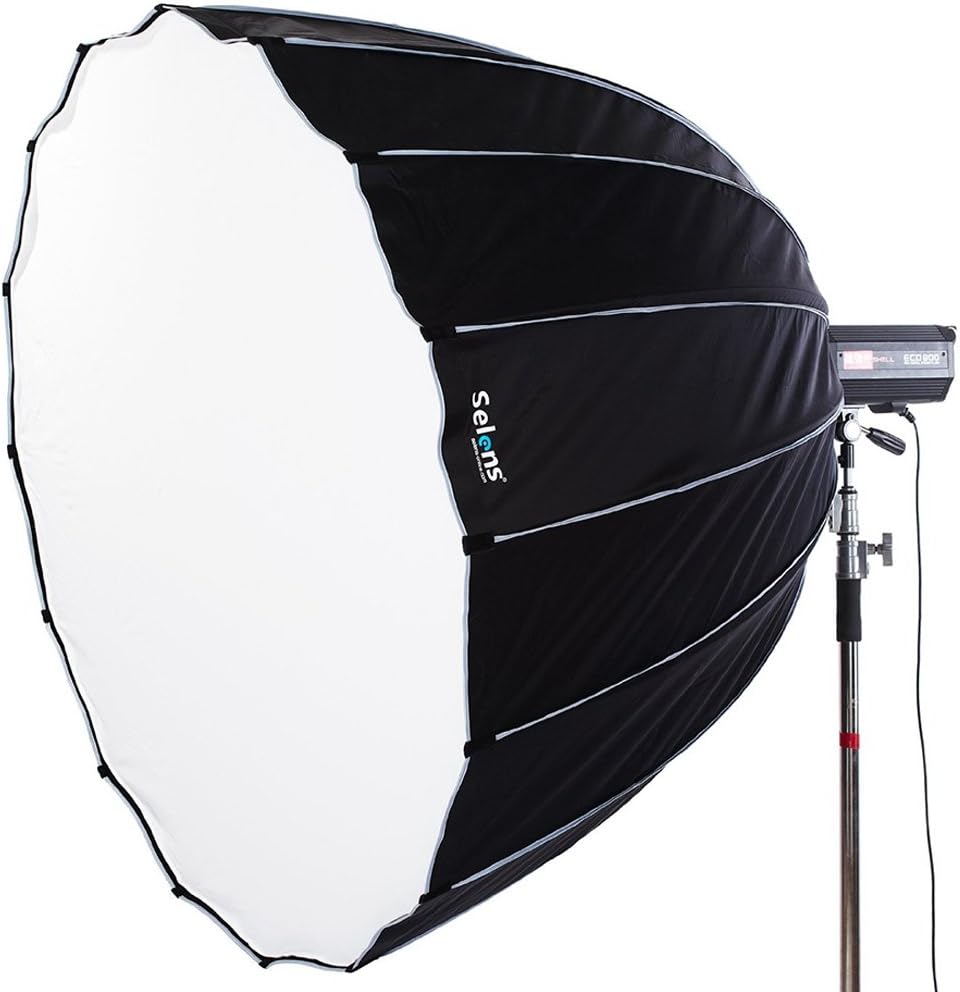 Parabolic Umbrella Deep - Selens hexagonal boca profunda parabólica caixa
