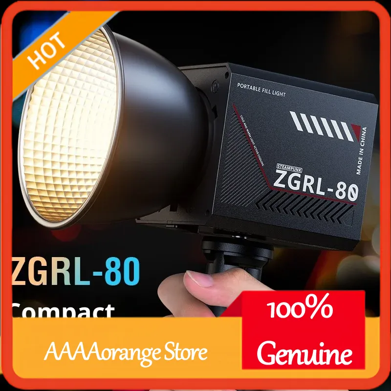 Photography Lighting For Outdoors - ZGRL80 80W COB LED Luz de