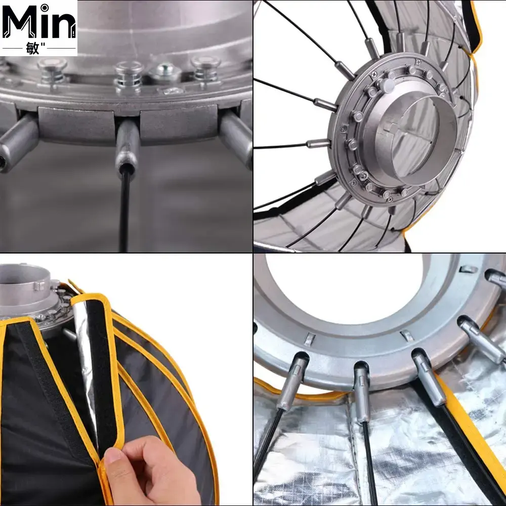 Parabolic Umbrella Deep - Softbox Parabólico Profundo Dobrável de 35