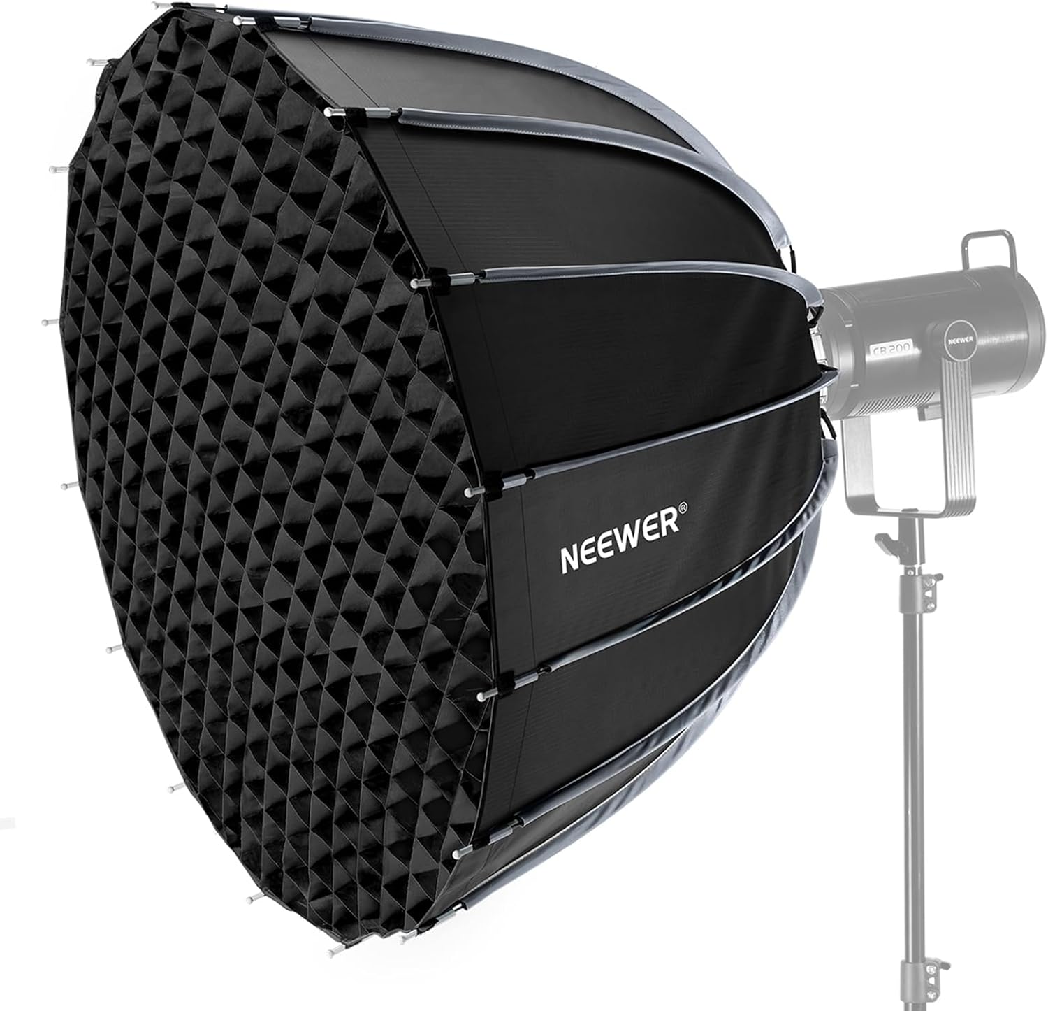 Photography Lighting Softbox - Softbox Parabólico com Montagem Bowens, Kit