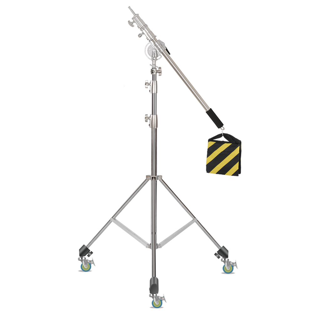 Sh 2.8m suporte de luz de aço  - Photography Lighting Softbox avaliação e preço