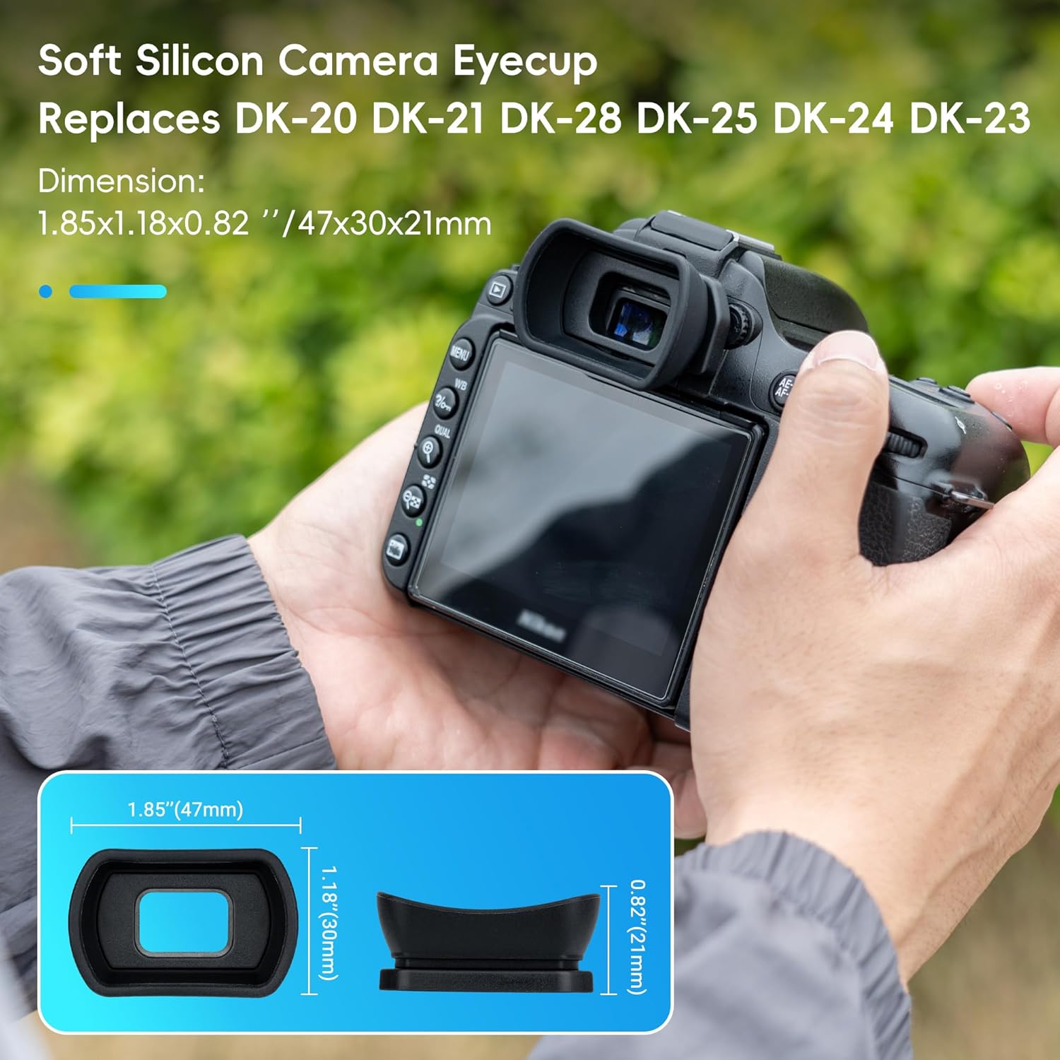 Câmera Eyecup visor ocular par - Nikon Camera D3500 avaliação e preço