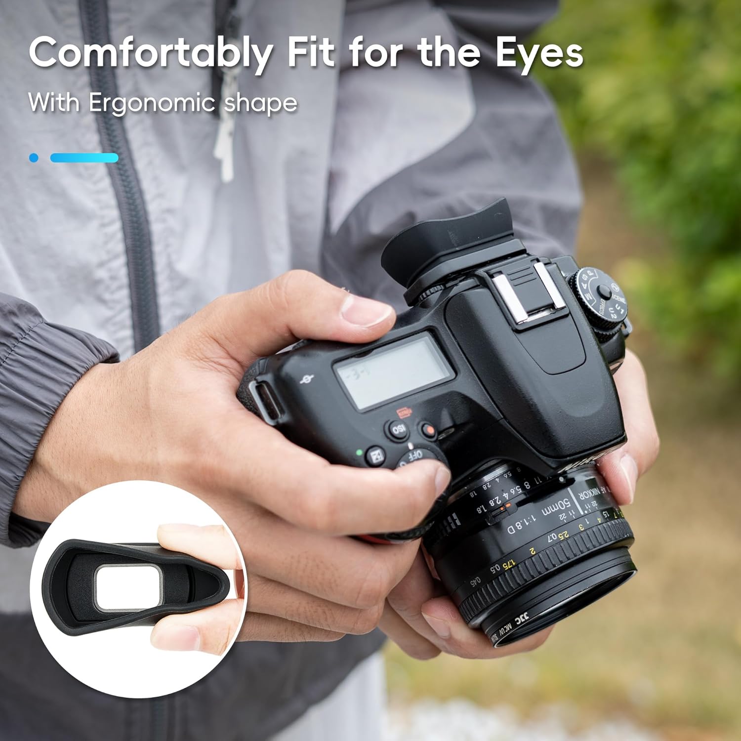 Câmera Eyecup visor ocular par - Nikon Camera D3500 avaliação e preço