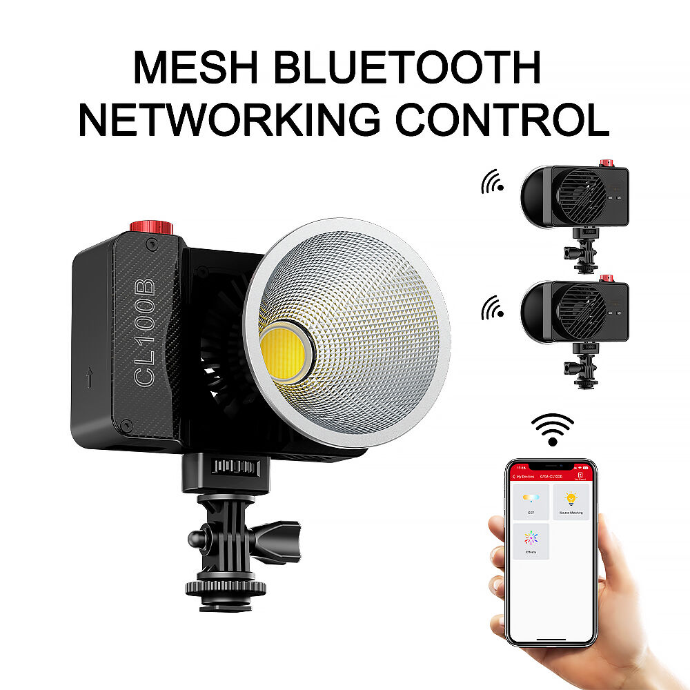 GVM CL100B Luz LED Monocromáti - Photography Lighting For Outdoors avaliação e preço