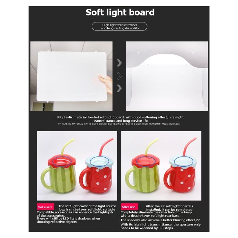 DT24 Caixa de Luz LED para Fot - Jewelry Photography Lighting Kit avaliação e preço