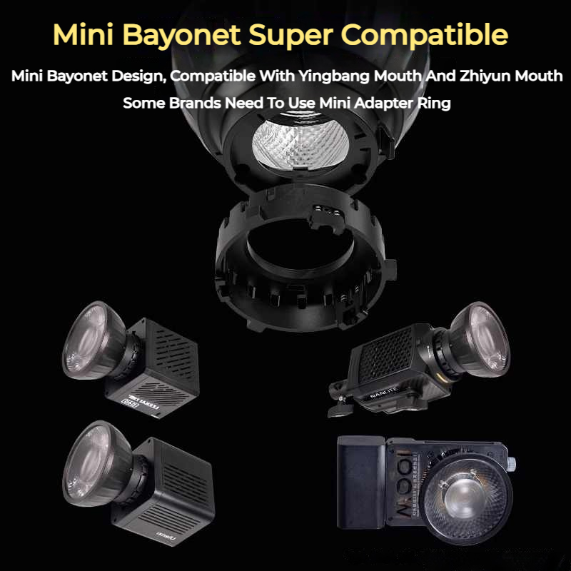Lente Fresnel ZSYB YF-80 com E - Fresnel Lens Attachment avaliação e preço