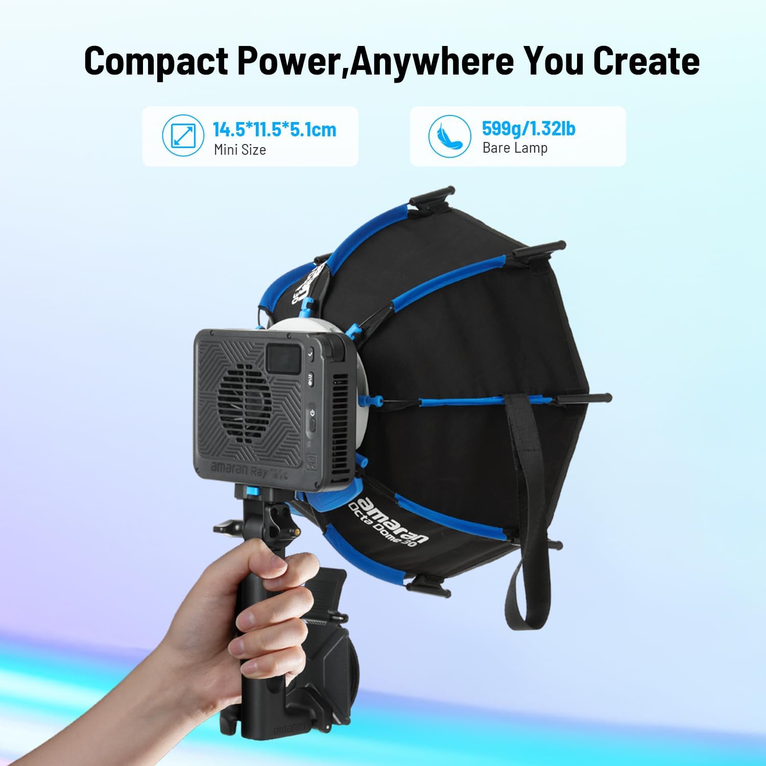 Luz de Vídeo LED RGB de 120W,  - Photography Lighting Softbox avaliação e preço