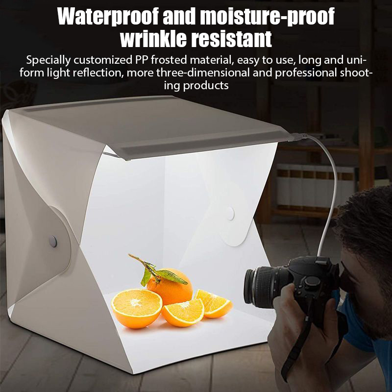 Caixa de Luz Dobrável Portátil - Photography Lighting Softbox avaliação e preço