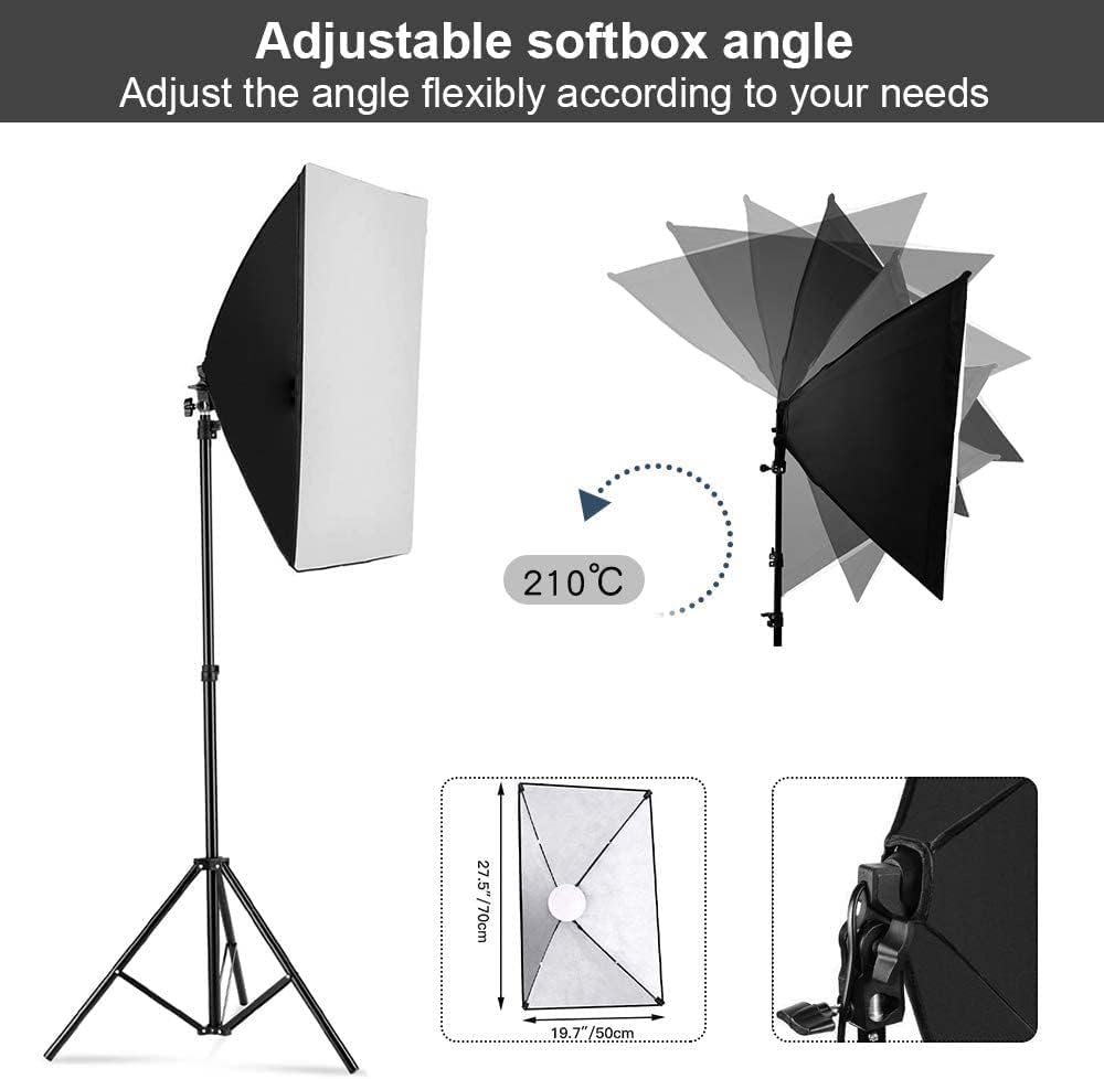 Kit de Iluminação Softbox para - Photography Lighting Softbox avaliação e preço