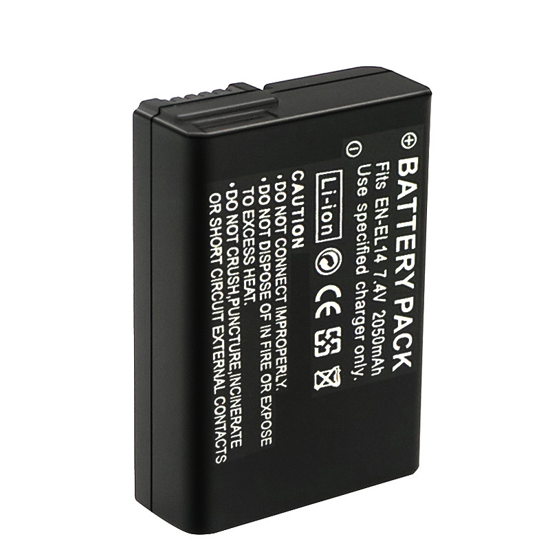 2050mah EN-EL14a EL14 BATERIA  - Nikon Camera D3500 avaliação e preço