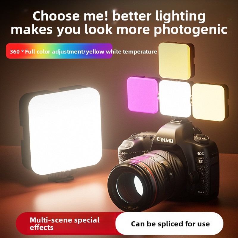 Luz de bolso RGB para fotograf - Photography Lighting For Outdoors avaliação e preço