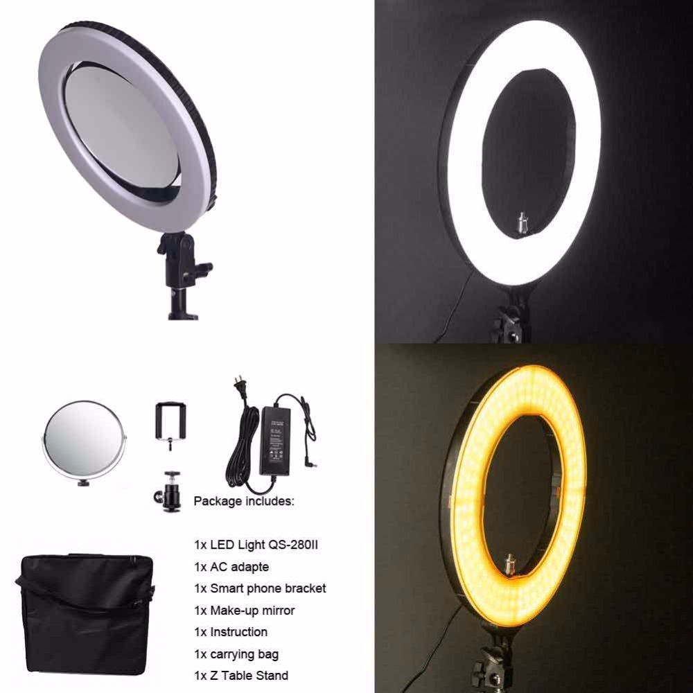 10 ''QS-280II 95RA Biolor LED  - Photography Lighting Learning avaliação e preço