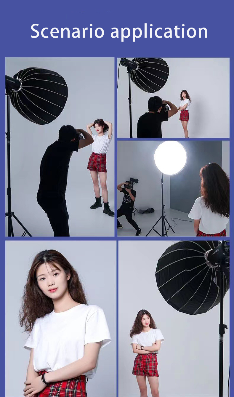 Softbox Parabólico de Metal de - Parabolic Umbrella Deep avaliação e preço