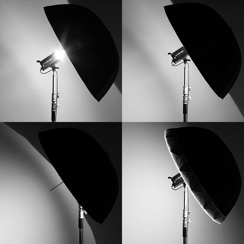 AMBITFUL 105cm 130cm 160cm Pro - Parabolic Umbrella Deep avaliação e preço
